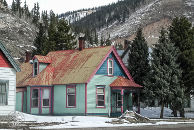 Cute residence in mining town of Silverton.