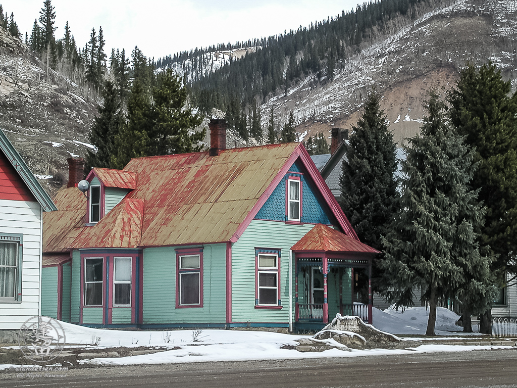 Cute residence in mining town of Silverton.