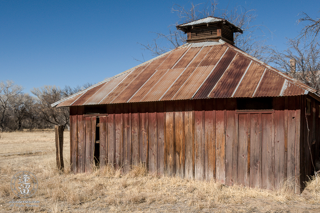 The Smokeouse, circa 2010, at the Lil Boquillas Ranch property situated in the San Pedro Riparian National Conservation Area near Fairbank, Arizona.