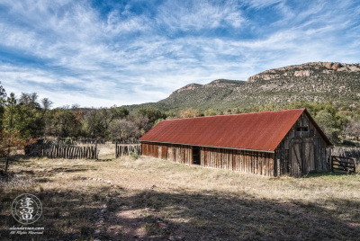 Camp Rucker Barn 1 Barn at Camp Rucker near Douglas, Arizona.