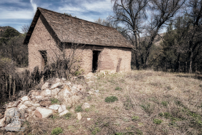 Camp Rucker Bakery 3 Bakery at Camp Rucker, Arizona, built with adobe brick.