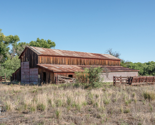 East side of Barn at the Lil Boquillas Ranch property near Fairbank, Arizona.
