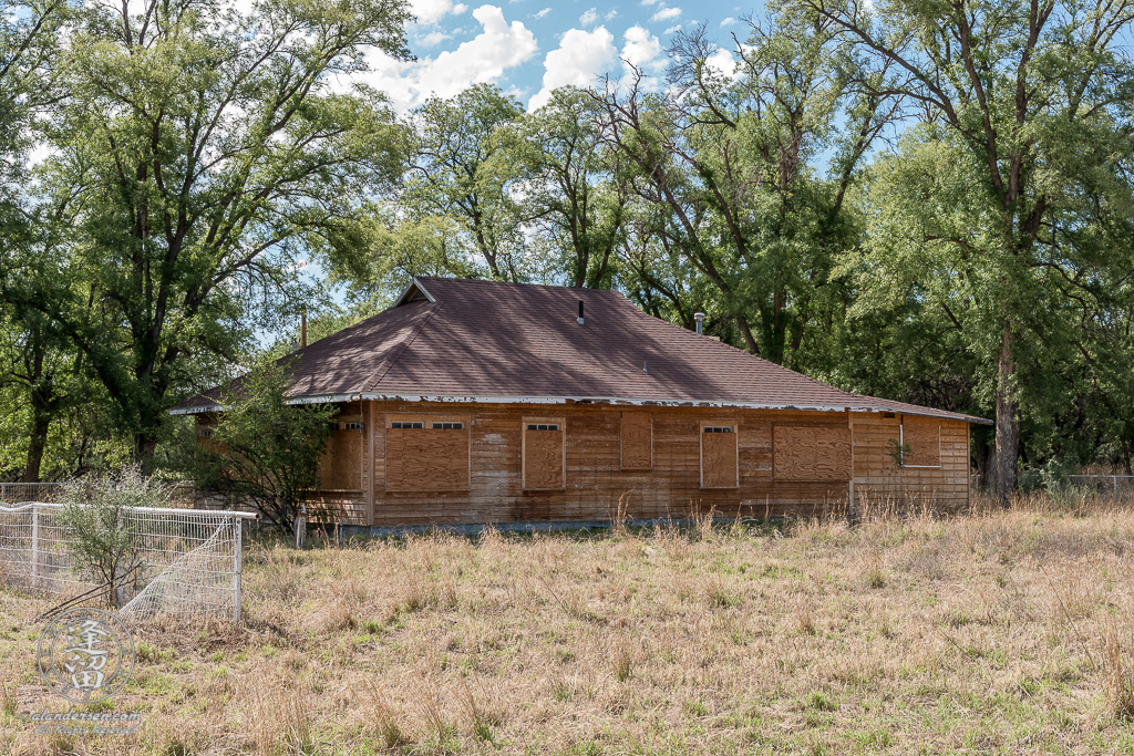 The Main House at the Lil Boquillas Ranch property situated in the San Pedro Riparian National Conservation Area near Fairbank, Arizona.