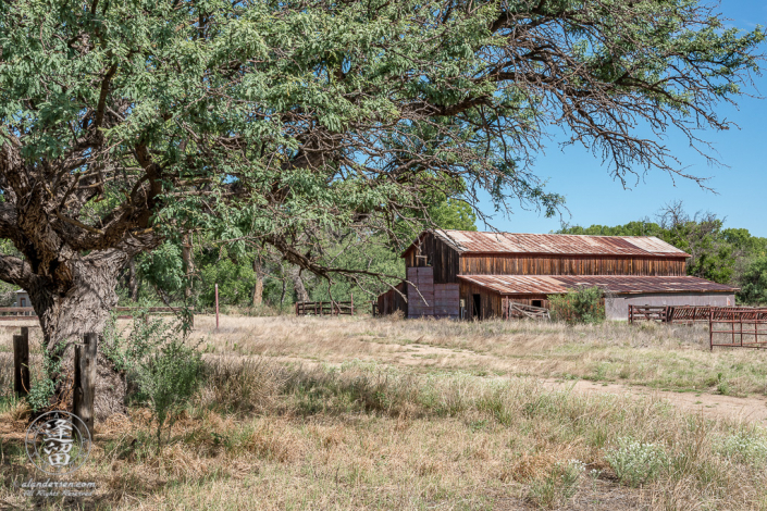 East side of Barn at the Lil Boquillas Ranch property near Fairbank, Arizona.