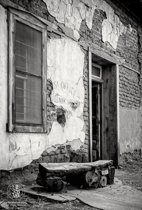 U.S. Post Office ruins at the ghost town of Fairbank, Arizona.