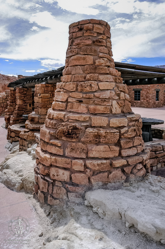 Large outdoor Kiva stove.