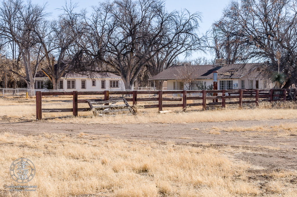 Main House And Foreman's House at the Lil Boquillas Ranch property near Fairbank, Arizona.