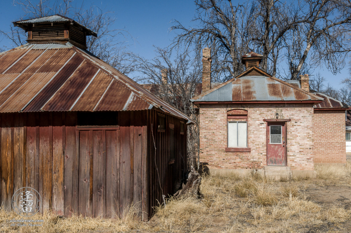 Commissary building at the Lil Boquillas Ranch property near Fairbank, Arizona.