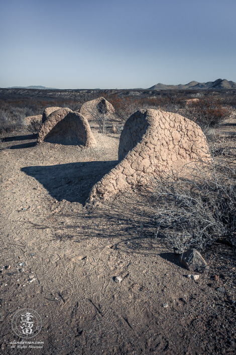 Ruins of Commandant's quarters at old Spanish garrison.