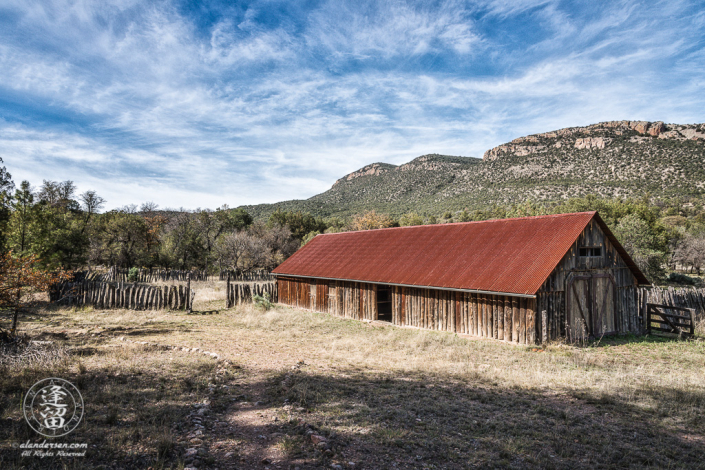 Barn at Camp Rucker near Douglas, Arizona.