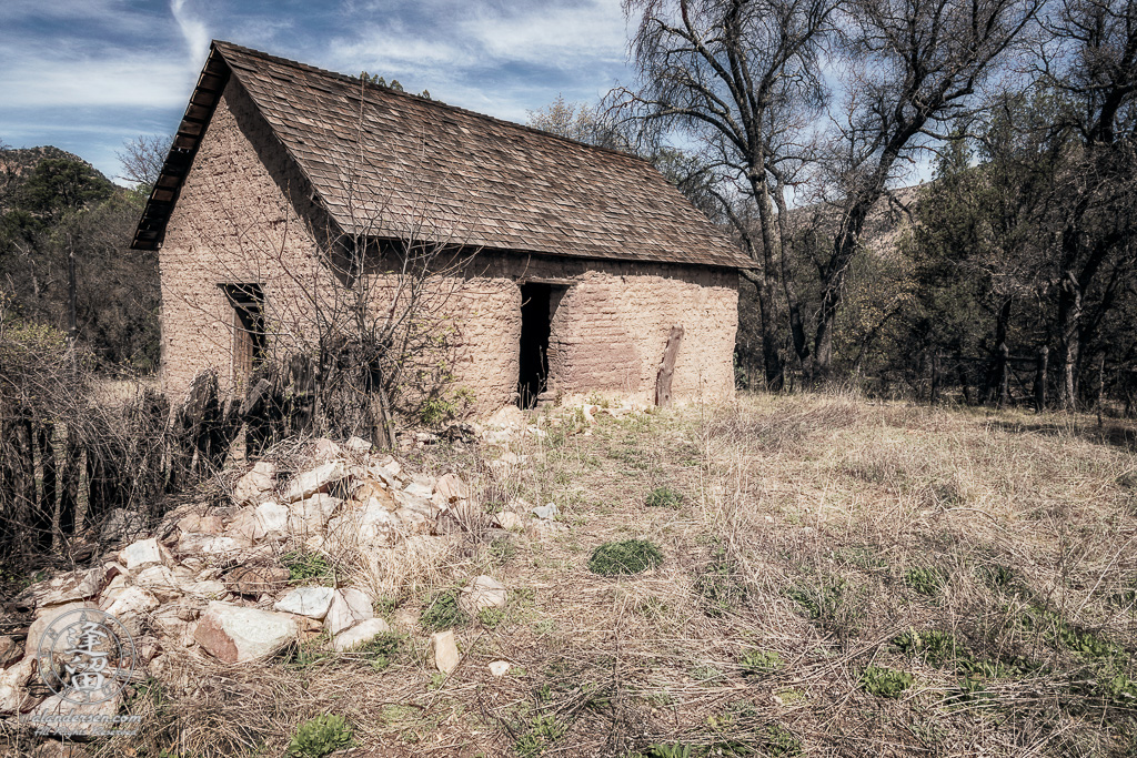 Bakery at Camp Rucker, Arizona, built with adobe brick.