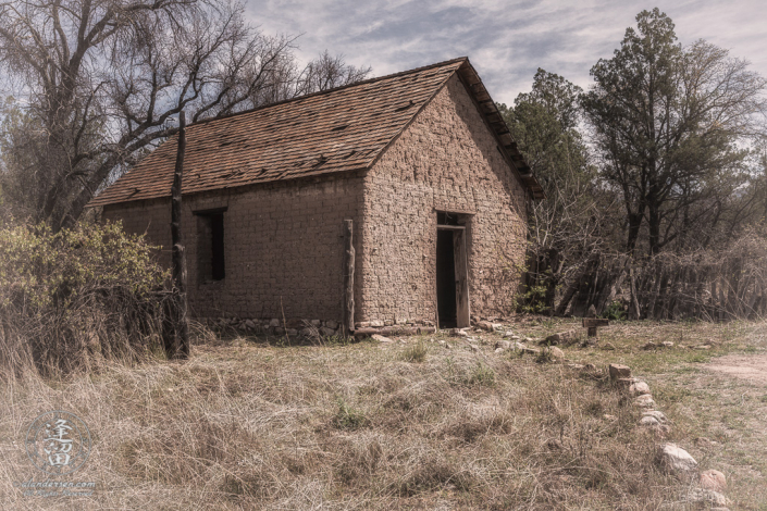 Bakery at Camp Rucker, Arizona, built with adobe brick.