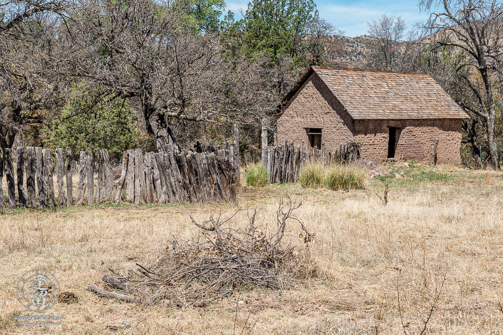 Bakery at Camp Rucker, Arizona, built with adobe brick.