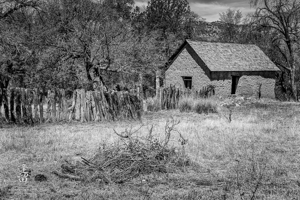 Bakery at Camp Rucker, Arizona, built with adobe brick.