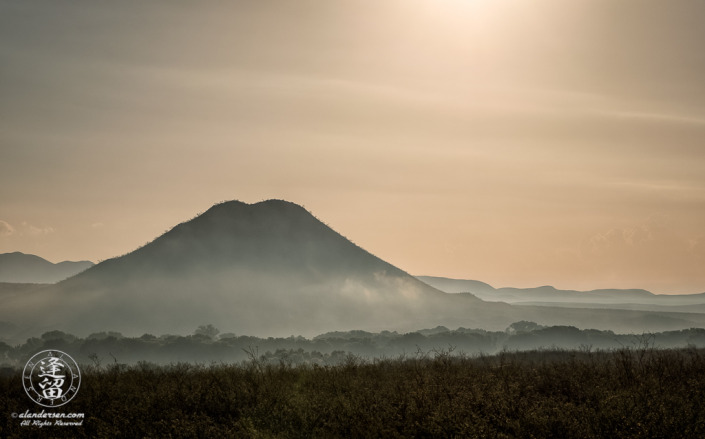 A warm Summer sunrise over the the San Pedro River Valley in Arizona.