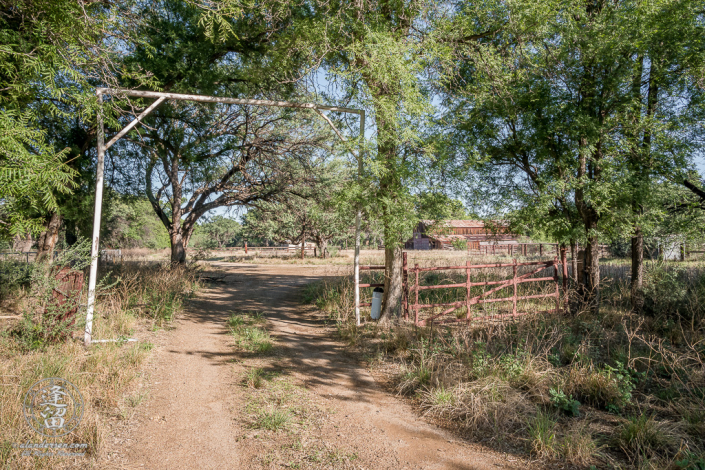 Entrance to the Lil Boquillas Ranch property near Fairbank, Arizona.