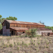 East side of Barn at the Lil Boquillas Ranch property near Fairbank, Arizona.