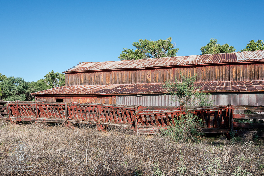 East side of Barn at the Lil Boquillas Ranch property near Fairbank, Arizona.