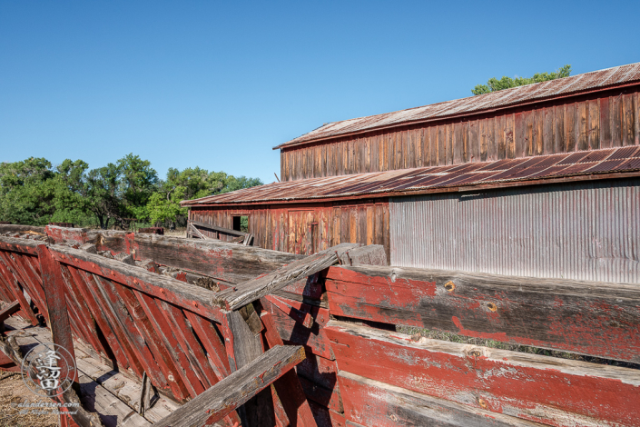 East side of Barn at the Lil Boquillas Ranch property near Fairbank, Arizona.