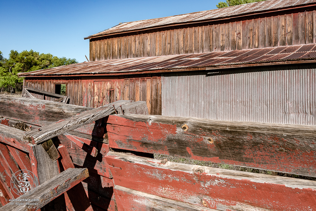 East side of Barn at the Lil Boquillas Ranch property near Fairbank, Arizona.