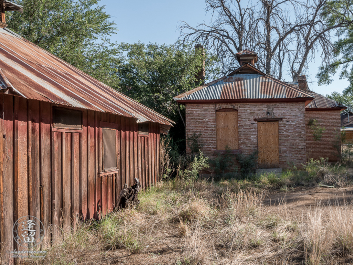 Commissary building at the Lil Boquillas Ranch property near Fairbank, Arizona.