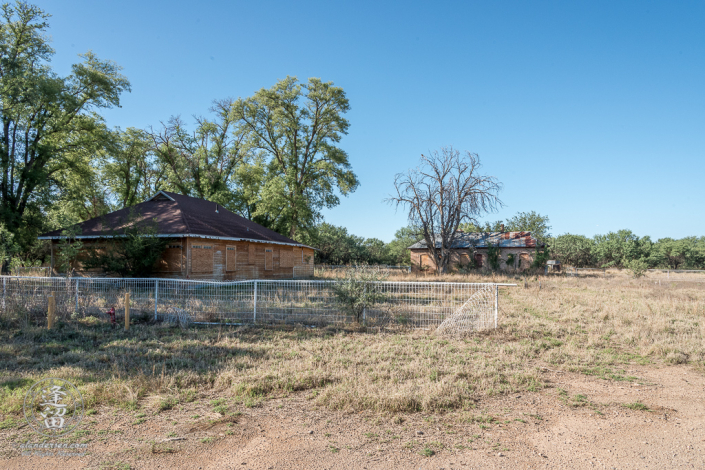 Empty lot next to Lil Boquillas Main House where the Foreman's House used to stand, near Fairbank, Arizona.