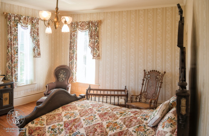 River Room inside the Hughes House near Port Orford, Oregon.