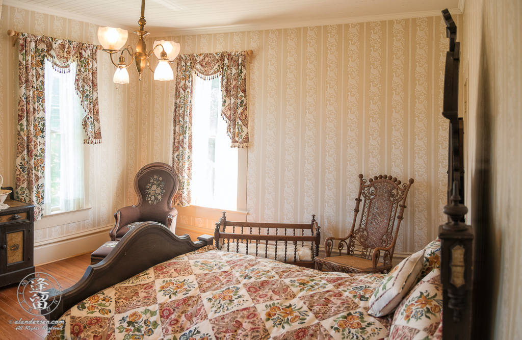 River Room inside the Hughes House near Port Orford, Oregon.